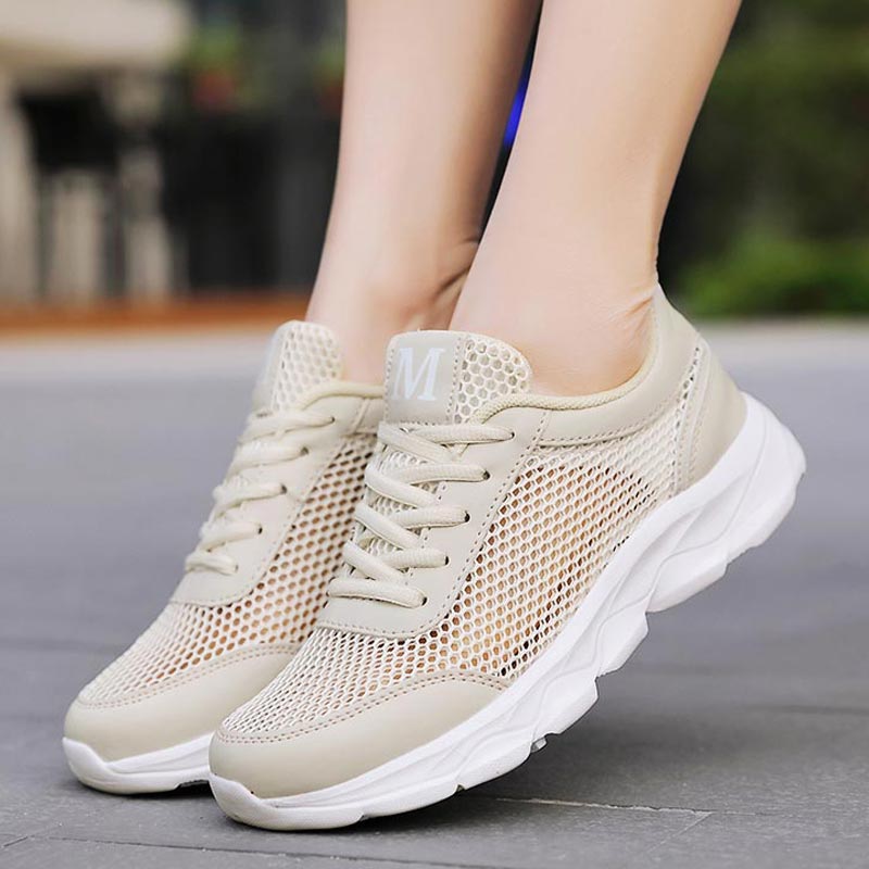 Men Shoes Online Shopping - Sommer Atmungsaktive Turnschuhe Frauen Mesh frauen