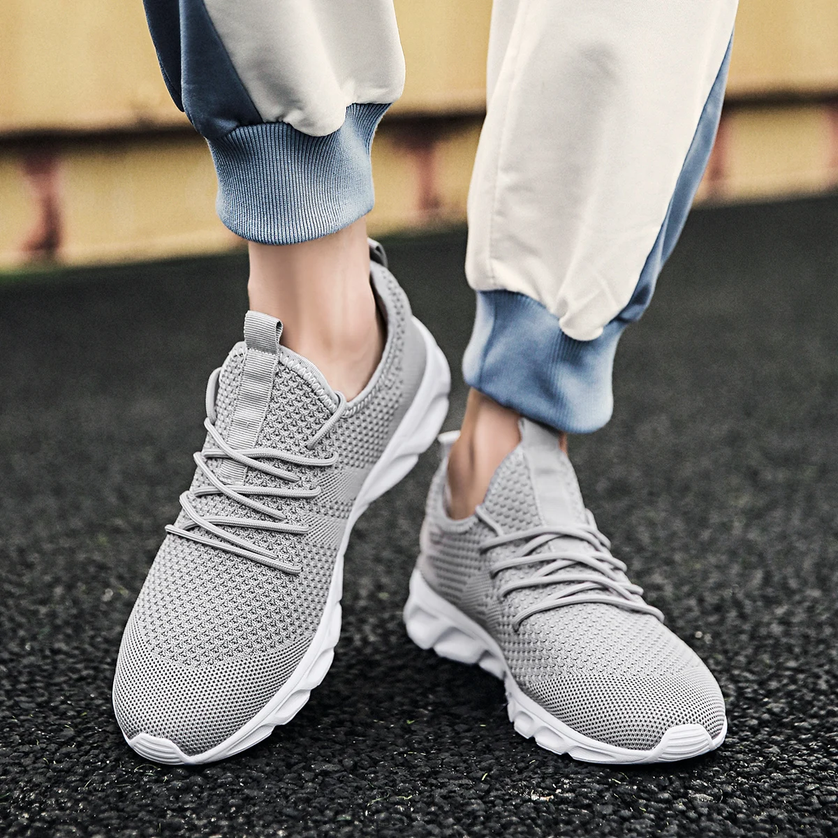 Men'S Shoes For Sale - Atmungsaktive Herren-Sneaker, lässig, rutschfest und verschleißfest,