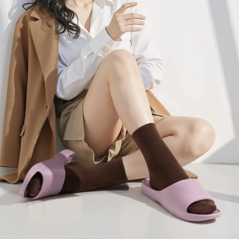 Men'S Shoes With Platform - Paar EVA-Plattform-Hausschuhe, weiche, atmungsaktive, rutschfeste Slides,
