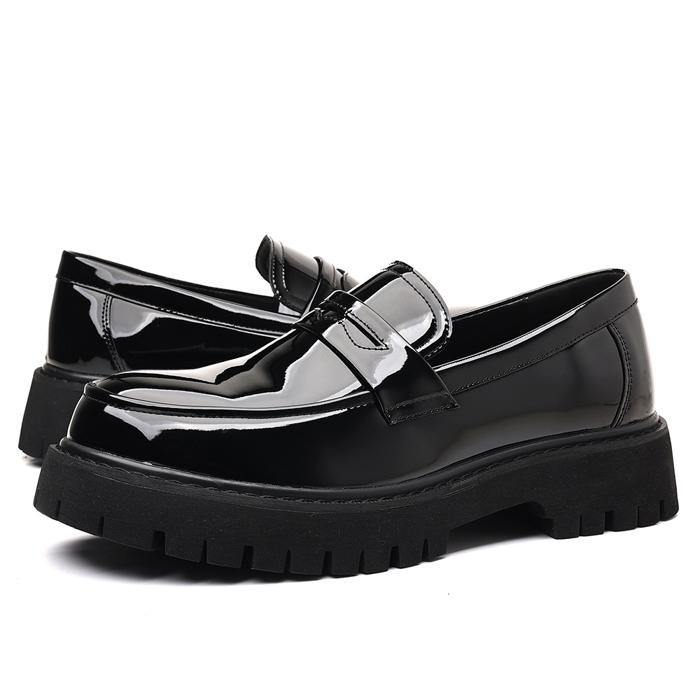 Men'S Shoes Temu - Neue Herren-Loafer zum Hineinschlüpfen, PU-Leder, Freizeitschuhe,