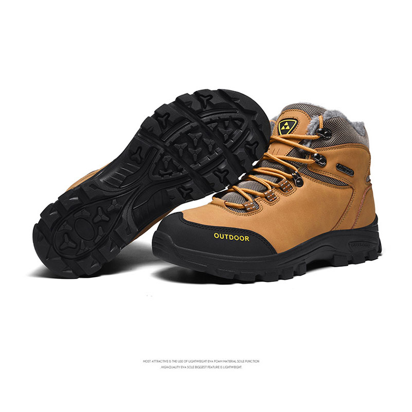 Winter Boot Insulated - Herren Schneestiefel Isoliertes Fellfutter Winter Warme
