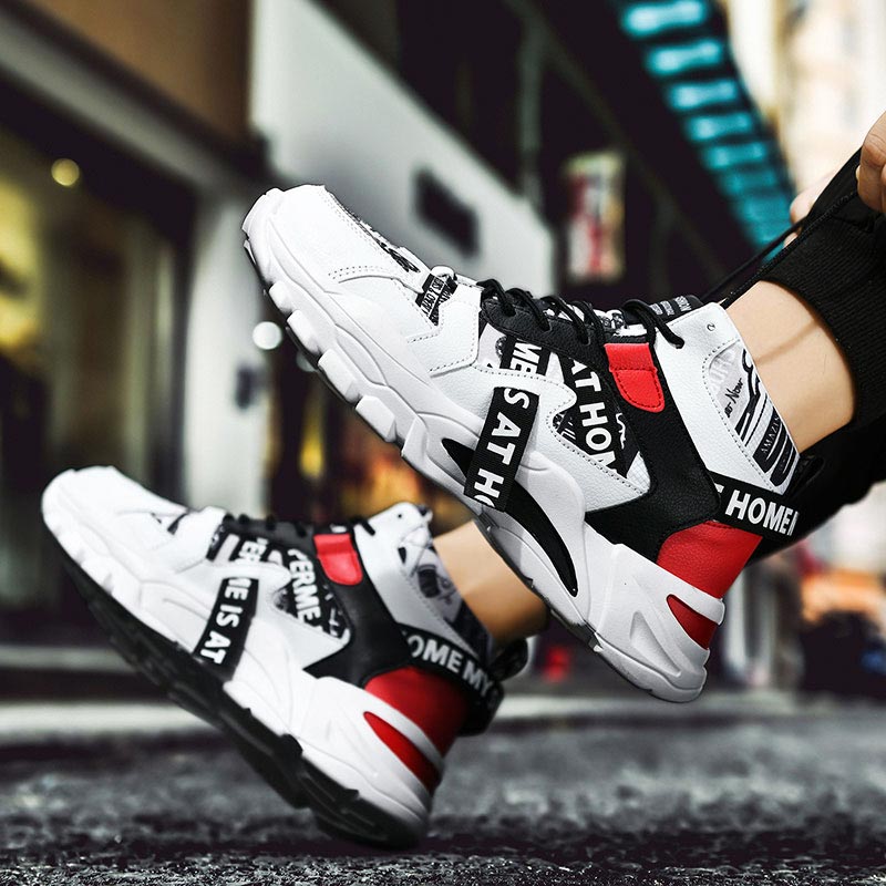 Men Shoes Online Shopping - Große Größe High Top Chunky Mann