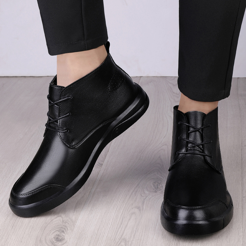 Men'S Shoes Temu - Berühmte Luxus Stiefeletten Hohe Qualität Herren