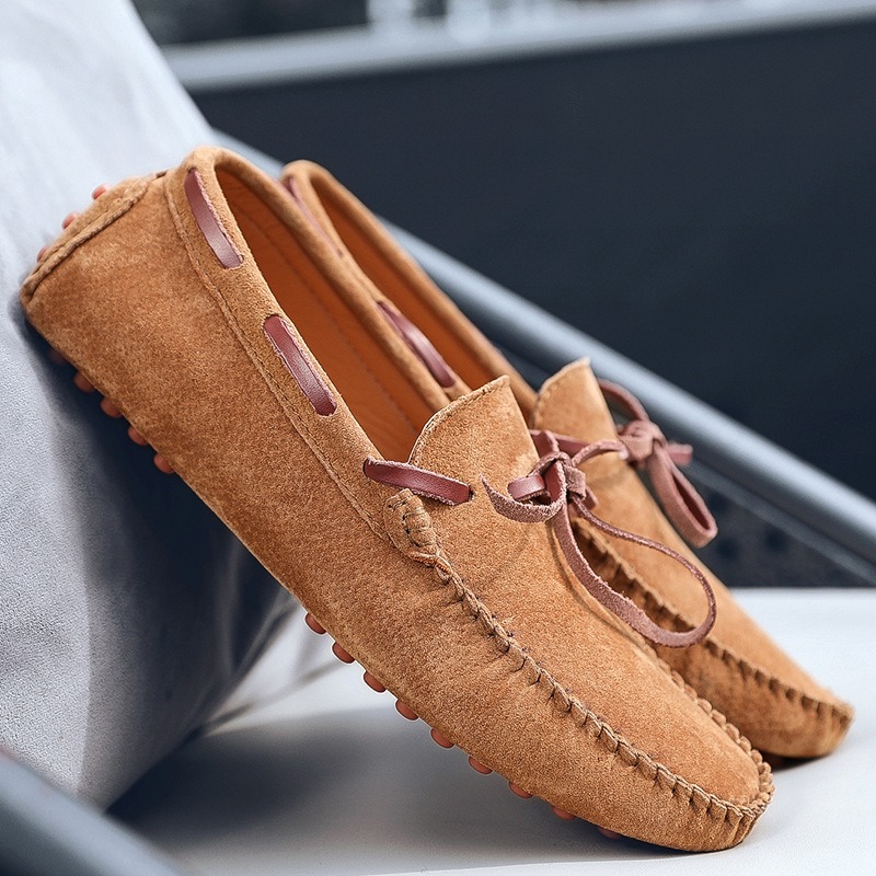Men'S Shoes Hey Dude - Hochwertige Herren-Freizeitschuhe aus Wildleder, bequeme, weiche