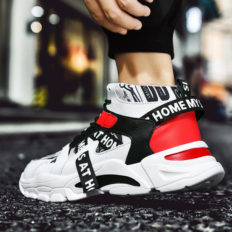 Große Größe High Top Chunky Ma – Men Shoes Online Shopping Bewertung und Preis