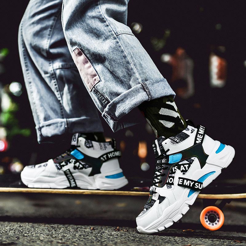 Große Größe High Top Chunky Ma – Men Shoes Online Shopping Bewertung und Preis