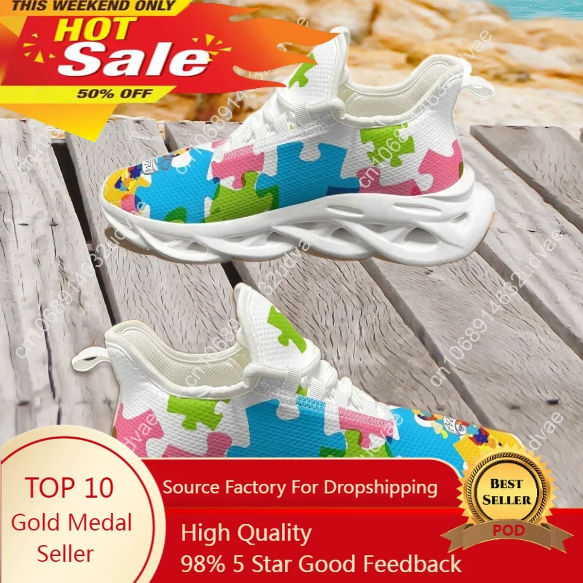 Autism Awareness Sports Runnin – Men'S Shoes With Platform Bewertung und Preis