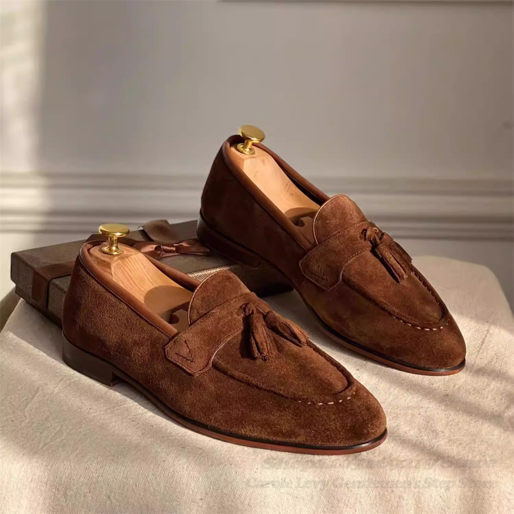 Braune Lederschuhe für Herren, – Men'S Shoes Temu Bewertung und Preis