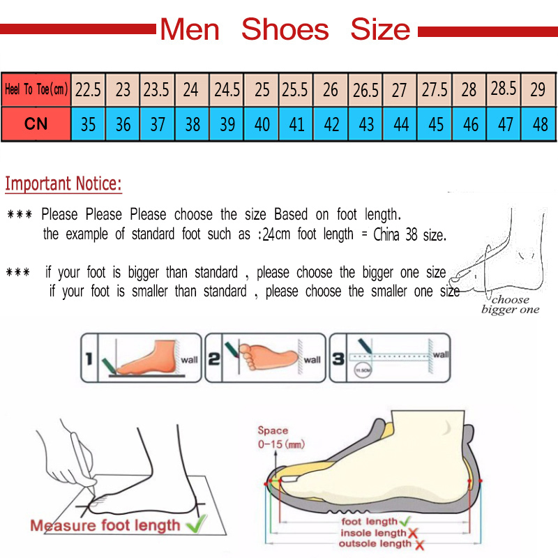 Männer Turnschuhe Sommer Freiz – Men Shoes Size Chart Bewertung und Preis